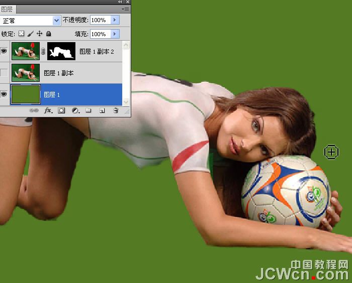 Photoshop CS5调整边缘工具抠图详解