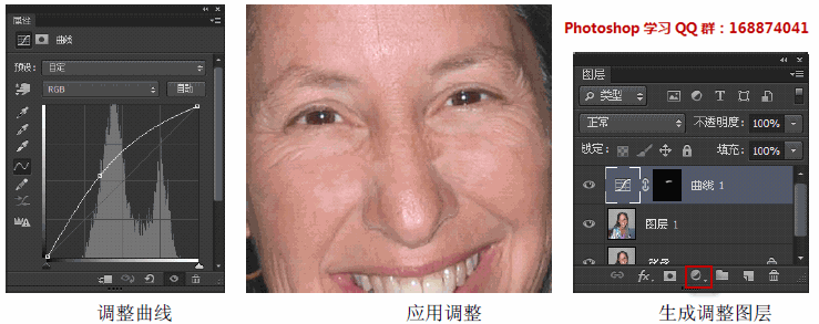 ps去掉眼镜